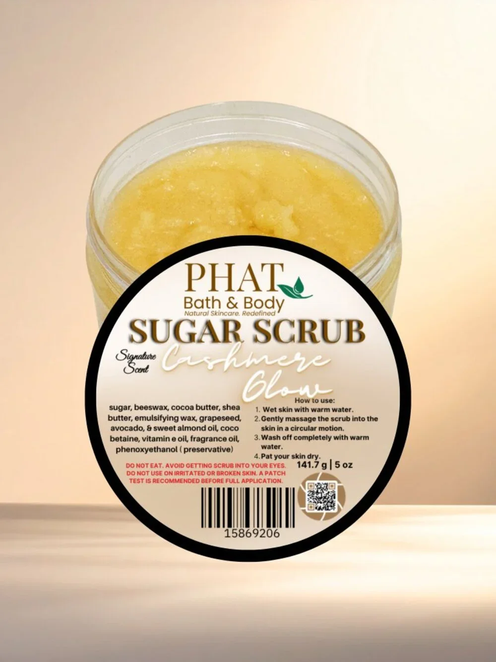 Phat Bath & Body Cashmere Glow Sugar Scrub